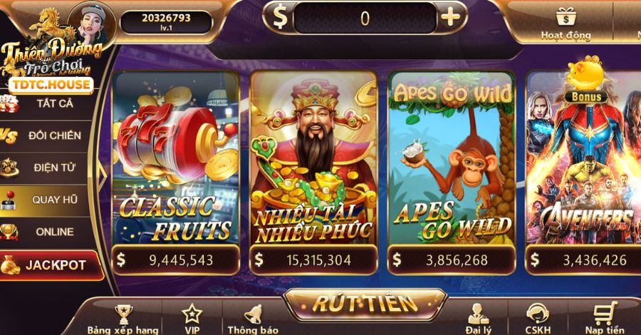 Nổ Hũ ee88 với cơ hội trúng Jackpot khủng